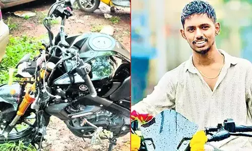 New Bike Gift , Tragic, Youth Died, Crash, Visakhapatnam
