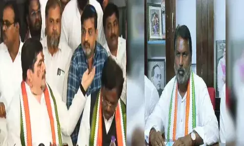 Telangana, Congress, Adluri Laxman, Ponnam Prabhakar, Controversy