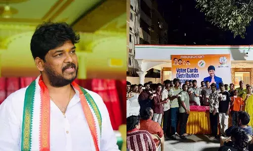 Jubilee Hills byPoll, Congress, Naveen Yadav, fake voter ID distribution, controversy, Hyderabad
