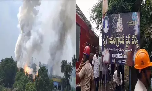 Andrapradesh,  BR Ambedkar Konaseema district, fireworks factory