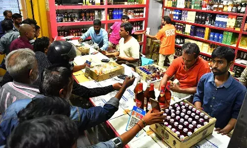 liquor shop applications, Telangana, Hyderabad