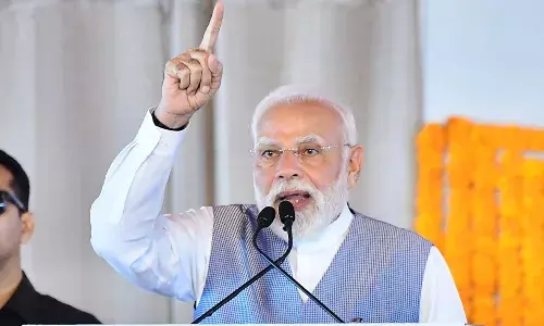 కాంగ్రెస్ ప్రభుత్వాలు ఏపీ ప్రగతిని నాశనం చేశాయి : ప్రధాని మోదీ