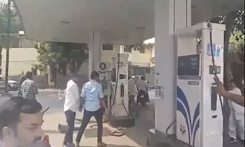 Hyderabad News, BC Reservations, Telangana bandh, BC group leaders, attack petrol pump