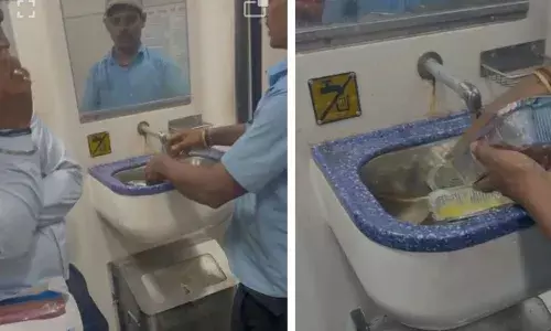 Viral news, amrit bharat express, used food boxes, passengers, IRCTC