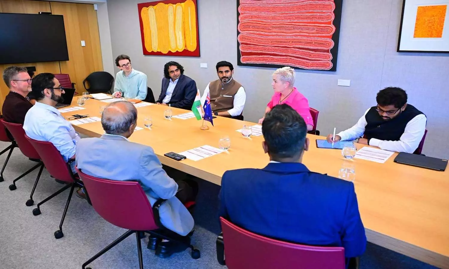 Andrapradesh, Minister Lokesh, Western Sydney University Agritech researchers Andrapradesh, Minister Lokesh, Western Sydney University Agritech researchers