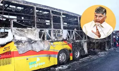 Andrapradesh, Kurnool Accident, Bengaluru Bus Accident, CM Chandrababu