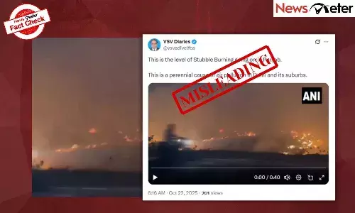 FactCheck : 2025 దీపావళి తర్వాత ఢిల్లీలో గాలి కాలుష్యం వెనుక పంట వ్యర్థాలను కాల్చడమే కారణమా?