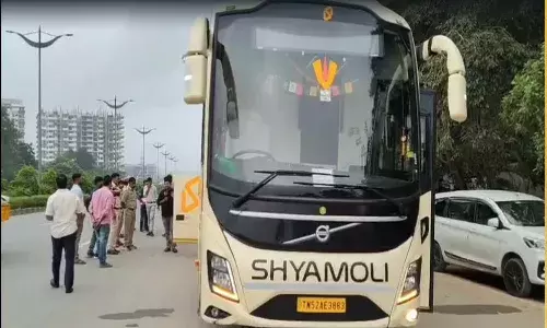 Telanagana, RTA, private travel buses, RTA raids