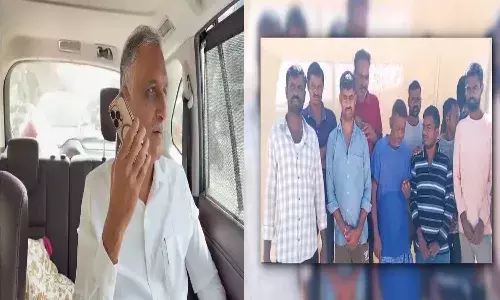Telangana, Harish Rao, Jordan, Telangana migrant workers Telangana, Harish Rao, Jordan, Telangana migrant workers