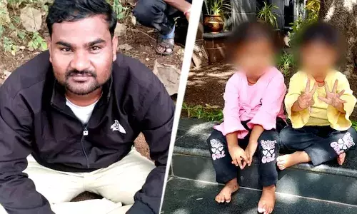 Wife, argument, Maharashtra, man slits twin daughters throats,Crime
