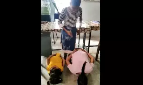 Madhya Pradesh, teacher, students , namaz before yoga, suspended Madhya Pradesh, teacher, students , namaz before yoga, suspended