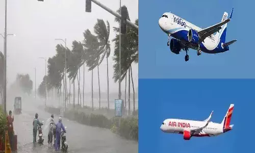 Telugu News, Hyderabad, Andrapradesh, CycloneMontha, 18 flights cancelled Telugu News, Hyderabad, Andrapradesh, CycloneMontha, 18 flights cancelled