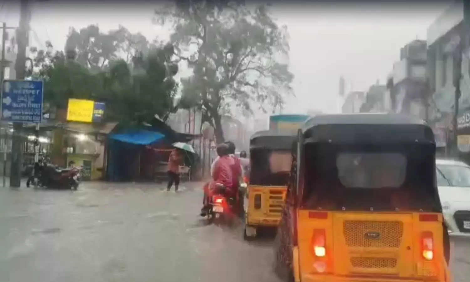 Telangana, Warangal District, Heavy rains