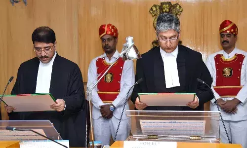 హైకోర్టు న్యాయమూర్తిగా జస్టిస్ సుభేందు సామంత బాధ్యతలు స్వీకరణ