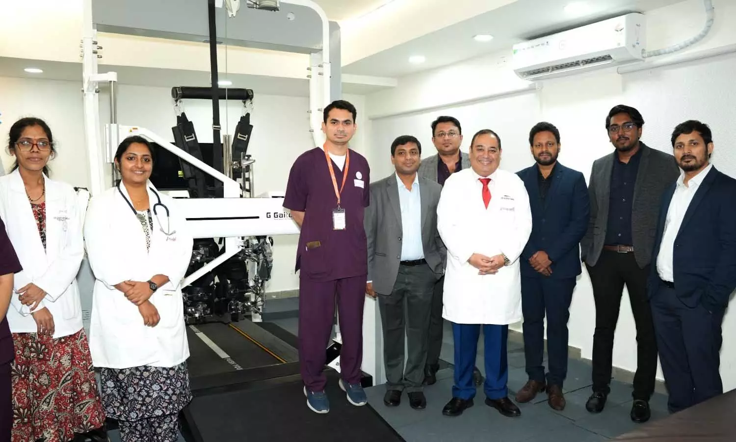 తొలిసారిగా హైదరాబాద్లో జి గైటర్ను ఆవిష్కరించిన HCAH రీహాబిలిటేషన్ కేంద్రం తొలిసారిగా హైదరాబాద్లో జి గైటర్ను ఆవిష్కరించిన HCAH రీహాబిలిటేషన్ కేంద్రం