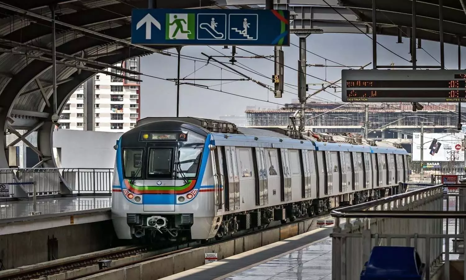 Hyderabad Metro timings revised, last service at 11 pm