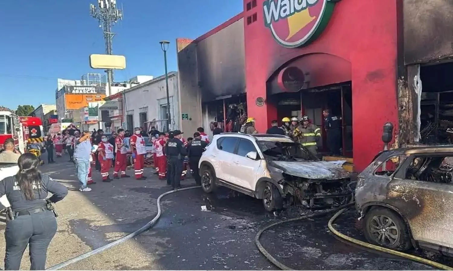 International News, Mexico, Mexico fire accident, Supermarket fire, Fire accident
