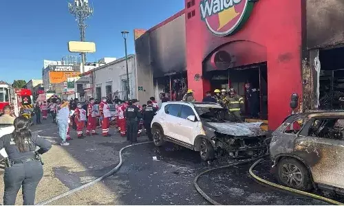 International News, Mexico, Mexico fire accident, Supermarket fire, Fire accident