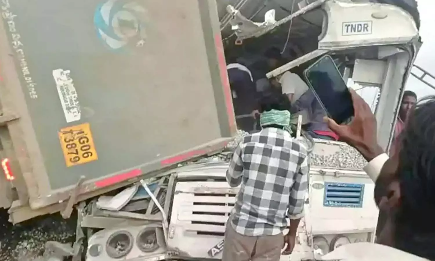 RTC bus, accident, Mirjaguda, Chevella mandal, Rangareddy district