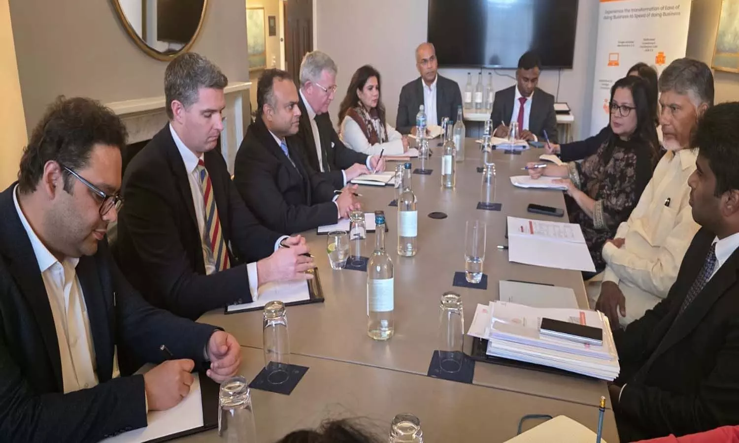 Andrapradesh, Amaravati, CM Chandrababu, London Visit