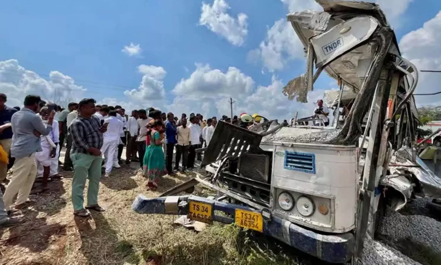Chevella, Bus Mishap, 30 Injured, Telangana