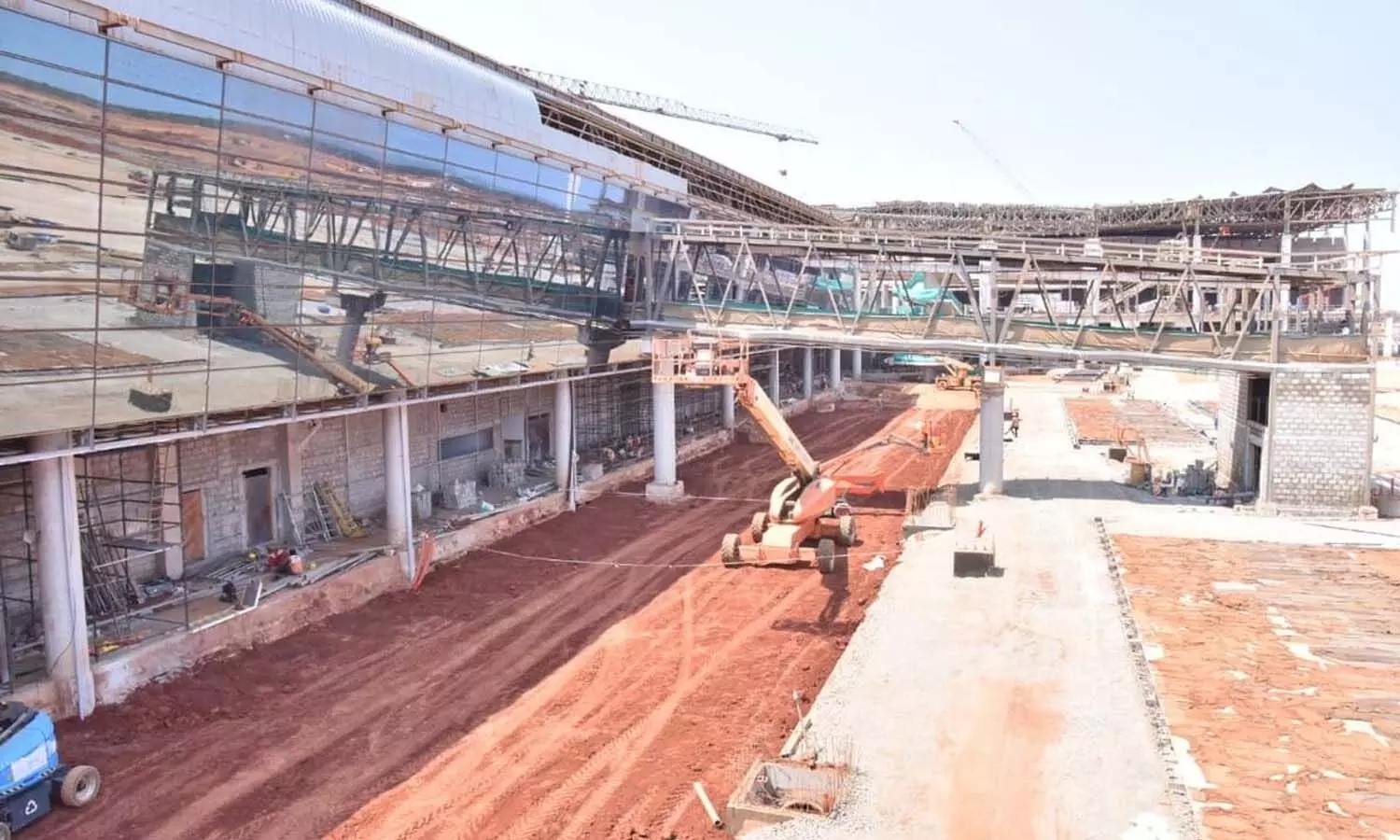 Bhogapuram Airport,Trial Run, Central Minister Rammohan Naidu, APnews Bhogapuram Airport,Trial Run, Central Minister Rammohan Naidu, APnews