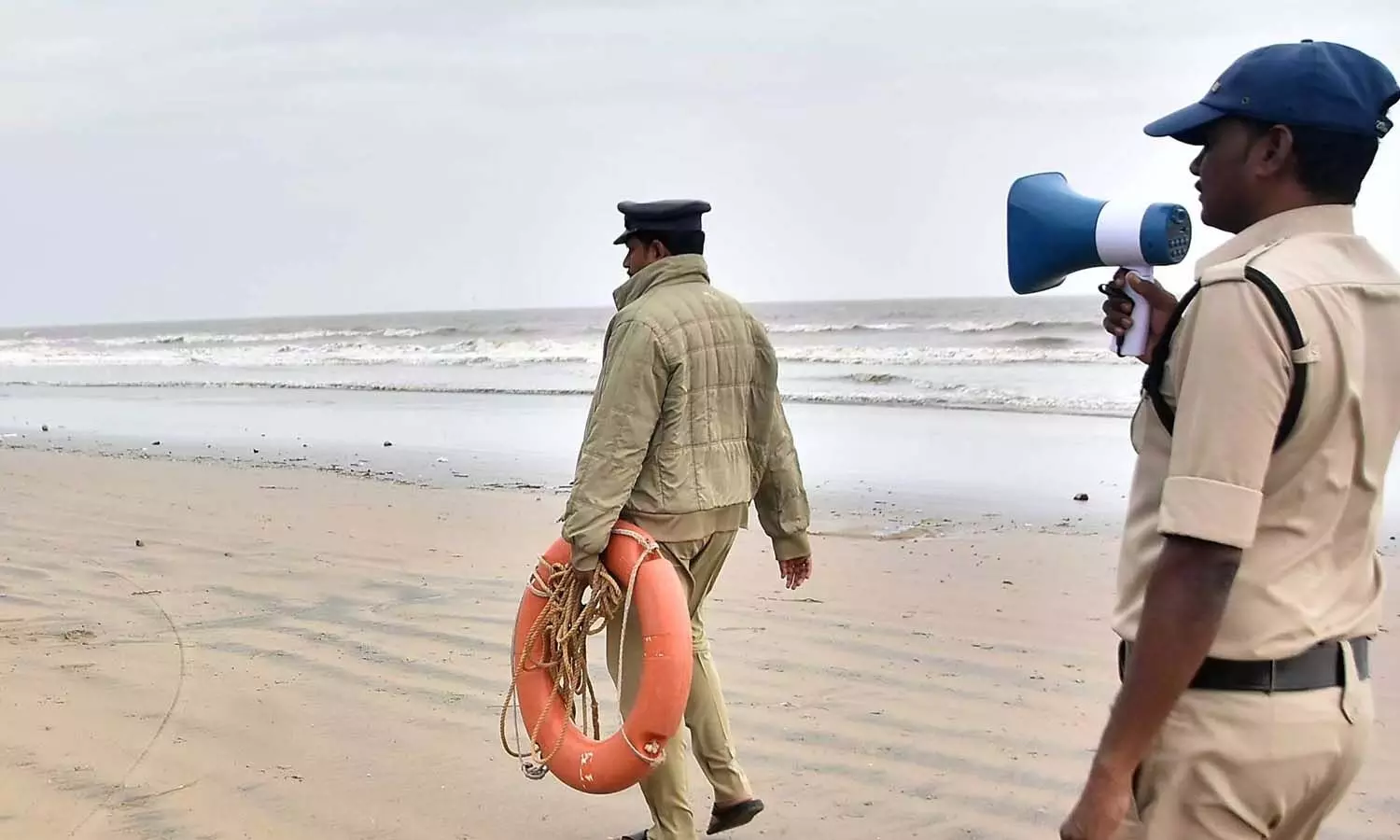 Police, restrictions, devotees, sea bath , Rama Tirtham