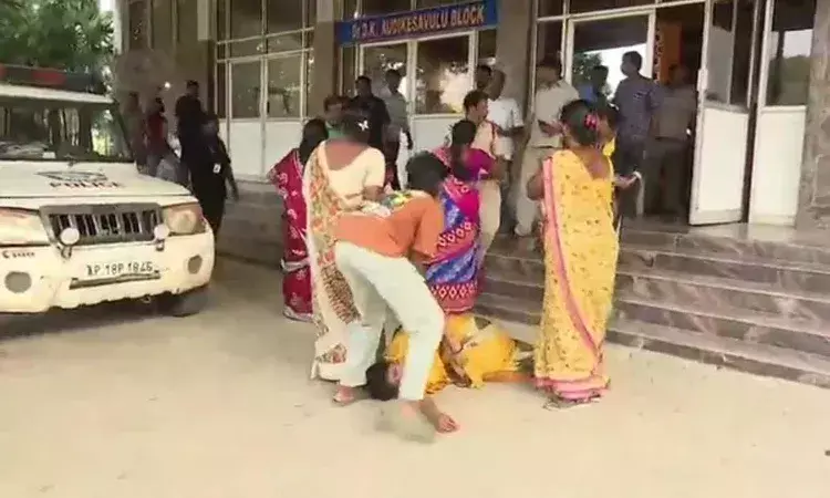 Police action, student deat, Andhrapradesh, Chittoor