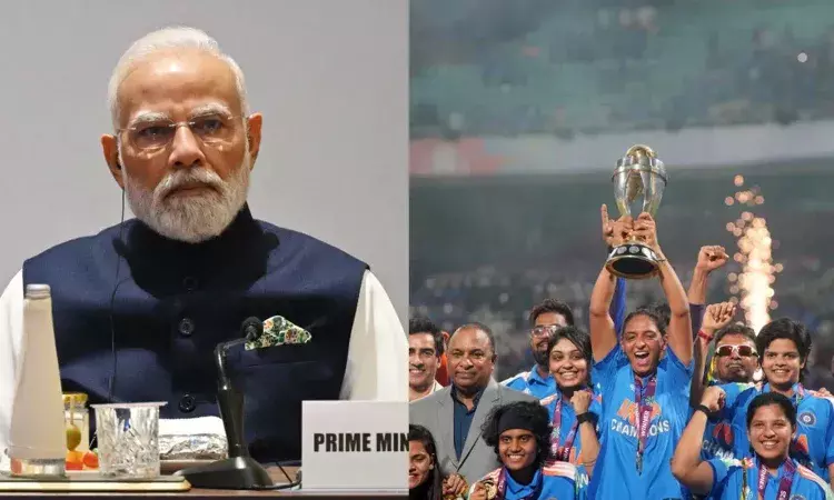 PM Modi, team India, Womens World Cup 2025