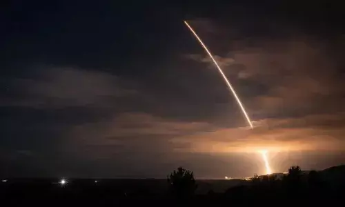 సిటీ కిల్లర్ మిస్సైల్ను పరీక్షించిన అమెరికా..! సిటీ కిల్లర్ మిస్సైల్ను పరీక్షించిన అమెరికా..!