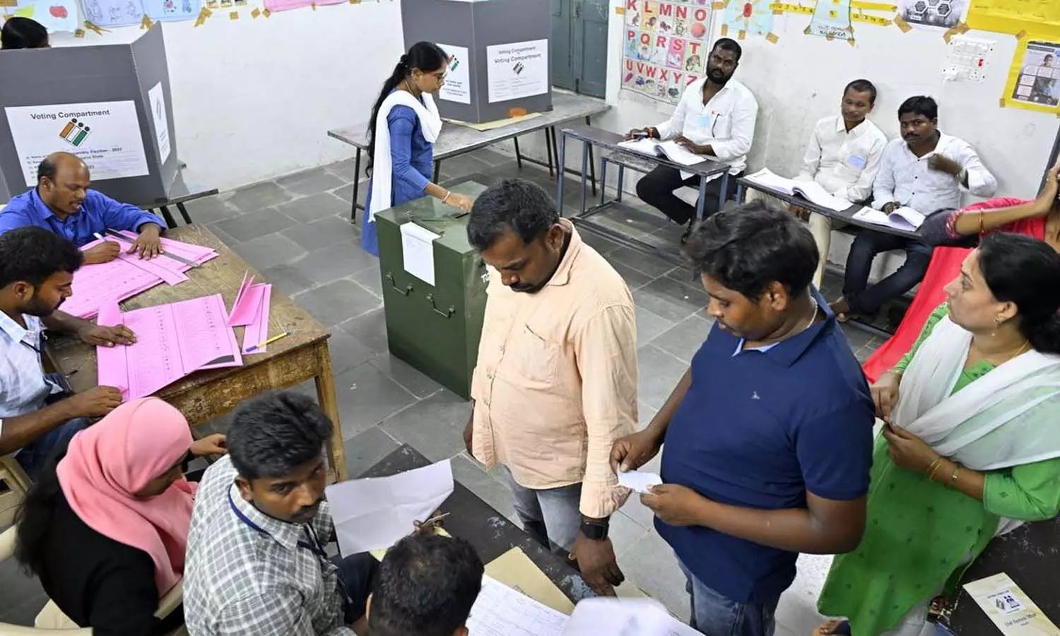 Jubilee Hills by-election, polling,Hyderabad, Telangana