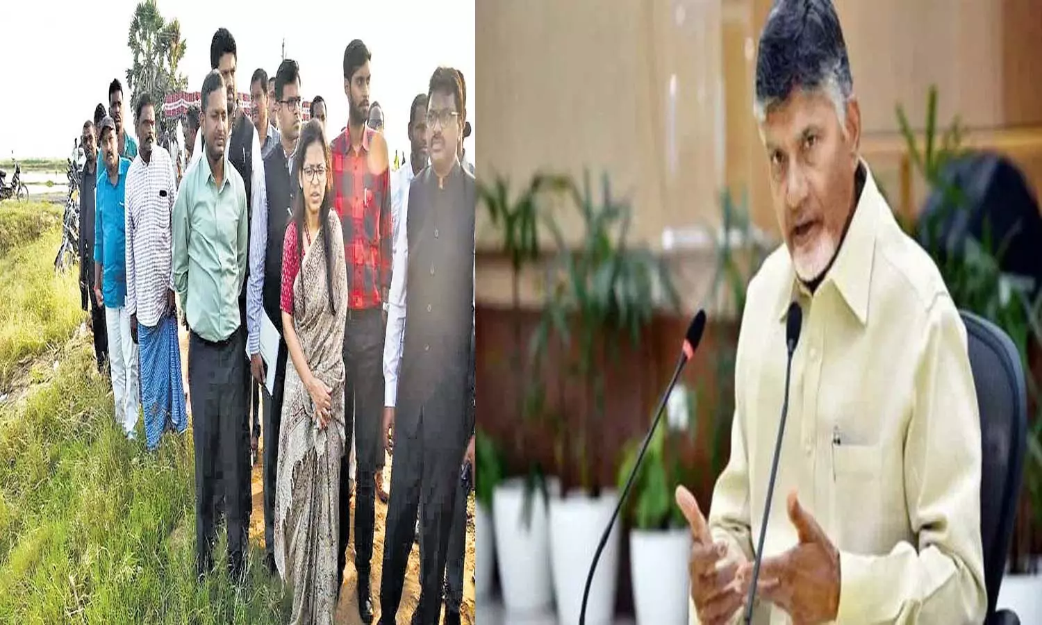 Andrapradesh, Amaravati, CM Chandrababu, Cyclone Montha damage, central team