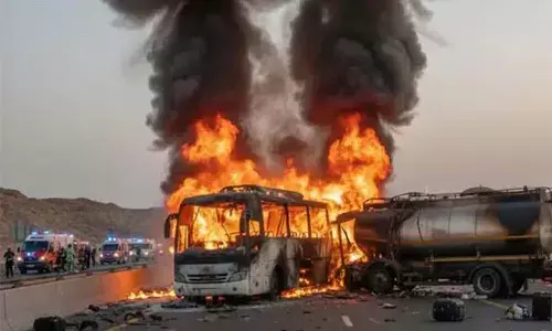 Telangana Cabinet, last rites, bus accident victims, Saudi Arabia, RS.5 lakh ex gratia, Hyderabad Telangana Cabinet, last rites, bus accident victims, Saudi Arabia, RS.5 lakh ex gratia, Hyderabad