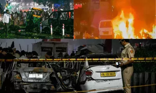 Delhi Blast : హమాస్ తరహా డ్రోన్ల వర్షం కురిపించాలనుకున్నారు