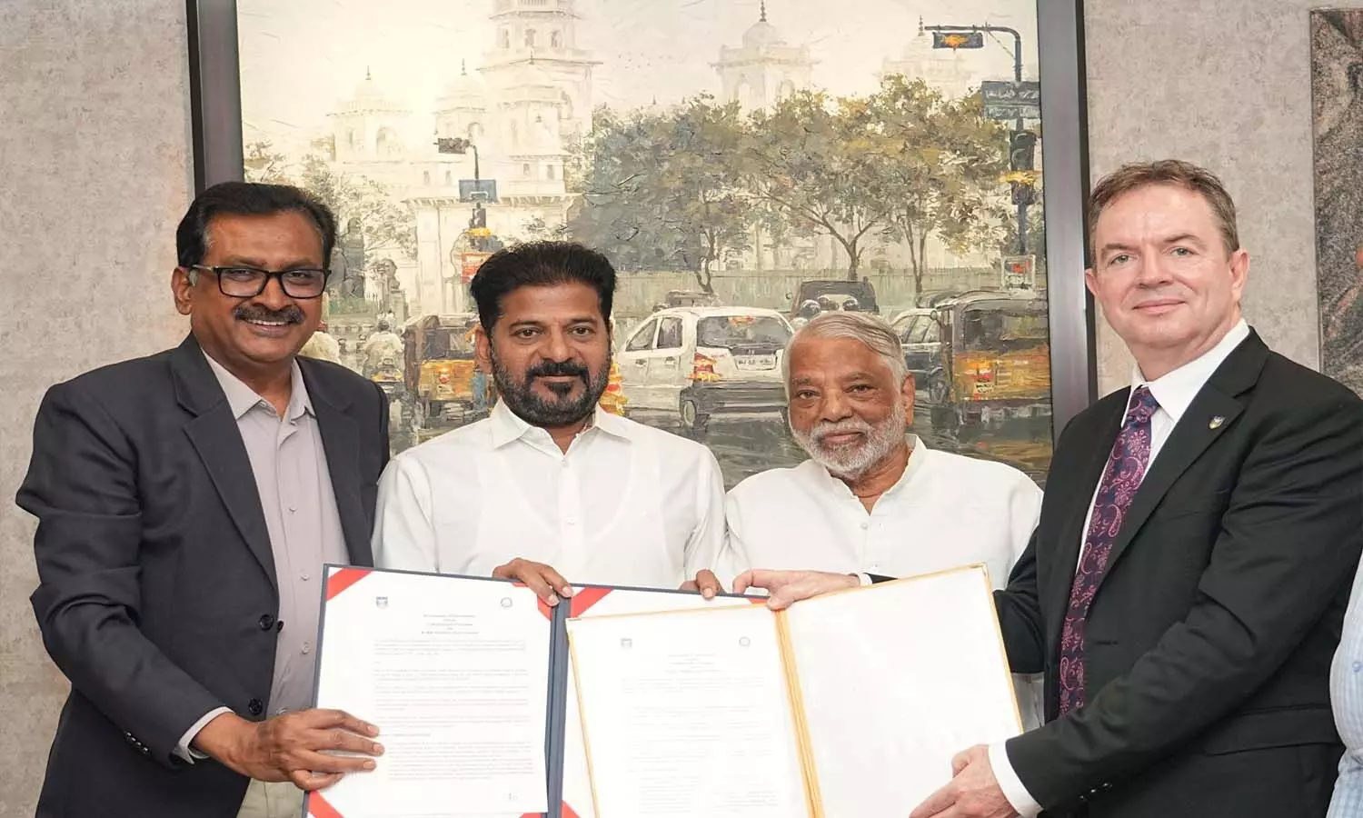 Telangana, Hyderabad News, Ambedkar Open University, digital university, CM Revanth