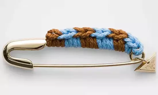 Safety Pin, Italian luxury brand, Prada Safety Pin, Italian luxury brand, Prada