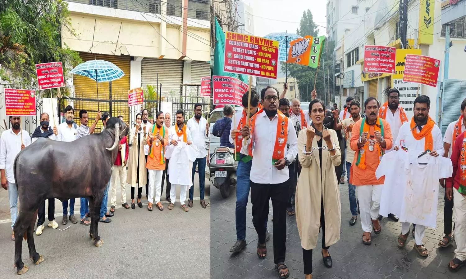 Hyderabad, GHMC council meeting, BJP corporators, Congress Government