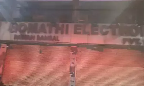 Hyderabad News, Fire Accident, Shalibanda,