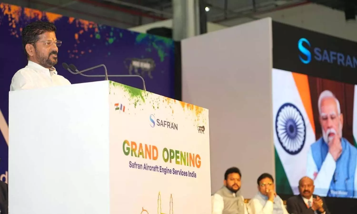 Hyderabad News, CM Revanth, PM modi, Safran Aircraft Engine Services India