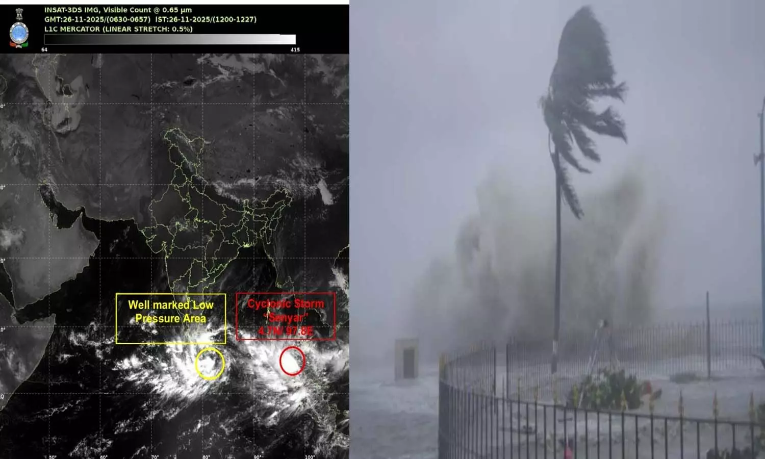 Andrapradesh, Rain Alert, AP Disaster Management Agency,  heavy rains, Cyclone Senyar