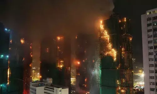 హాంకాంగ్‌లో భారీ అగ్నిప్రమాదం.. 13 మంది మృతి