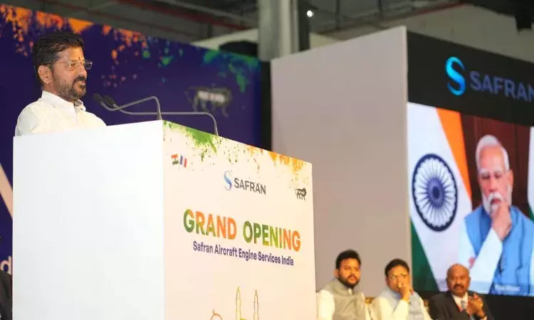 Hyderabad News, CM Revanth, PM modi, Safran Aircraft Engine Services India