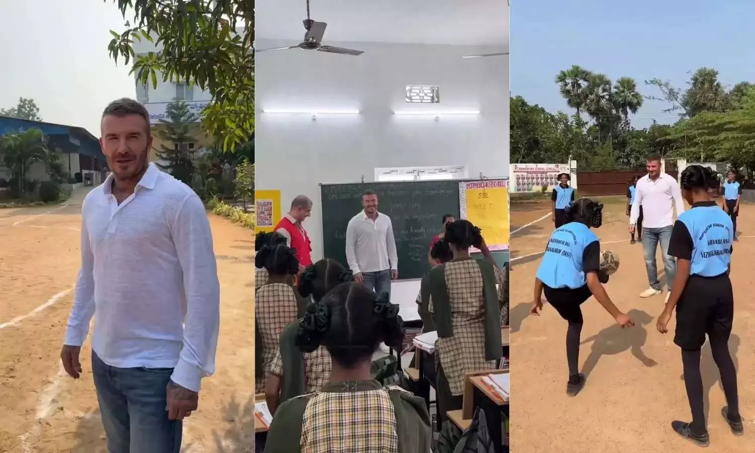 David Beckham, Govt Residential School, Kothavalasa, APnews, Nara lokesh David Beckham, Govt Residential School, Kothavalasa, APnews, Nara lokesh
