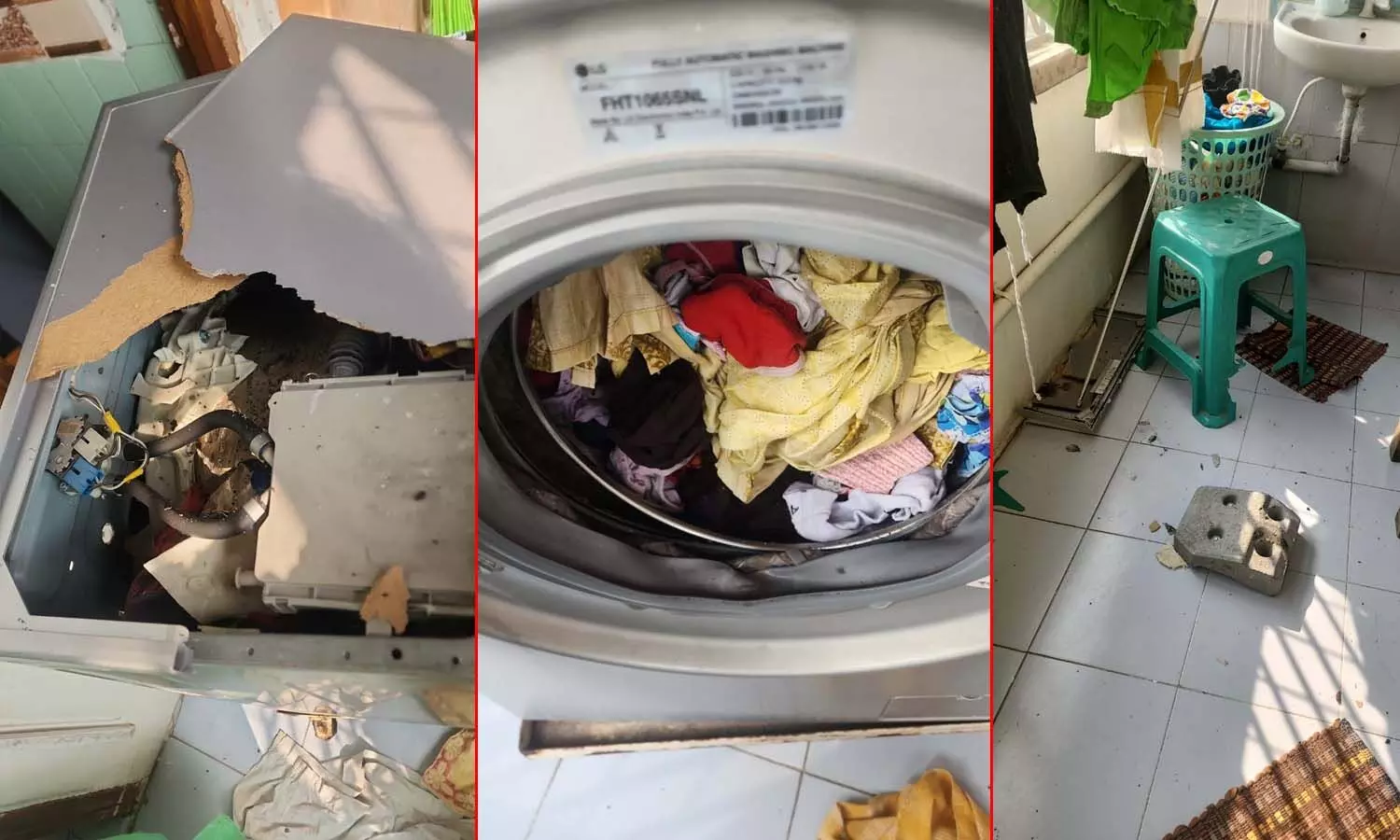 Hyderabad, washingmachine, blast,  Ameerpet