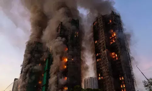 International News, Hong Kong, Tai Po district, Fire broke, fire kills 44