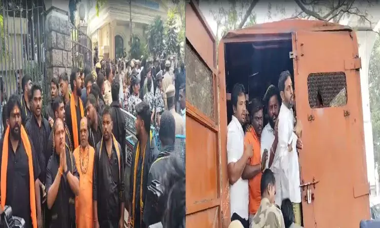 Telangana, Hyderabad News, Telangana DGP office, Ayyappa Swamulu Telangana, Hyderabad News, Telangana DGP office, Ayyappa Swamulu