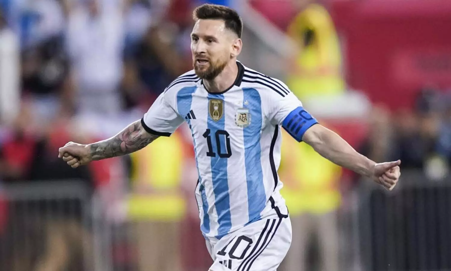 Hyderabad city, football star, Lionel Messi, match, Ticket sales, Uppal Stadium