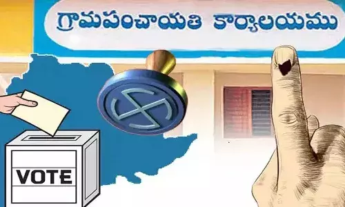Telangana, filing nomination, Panchayat elections