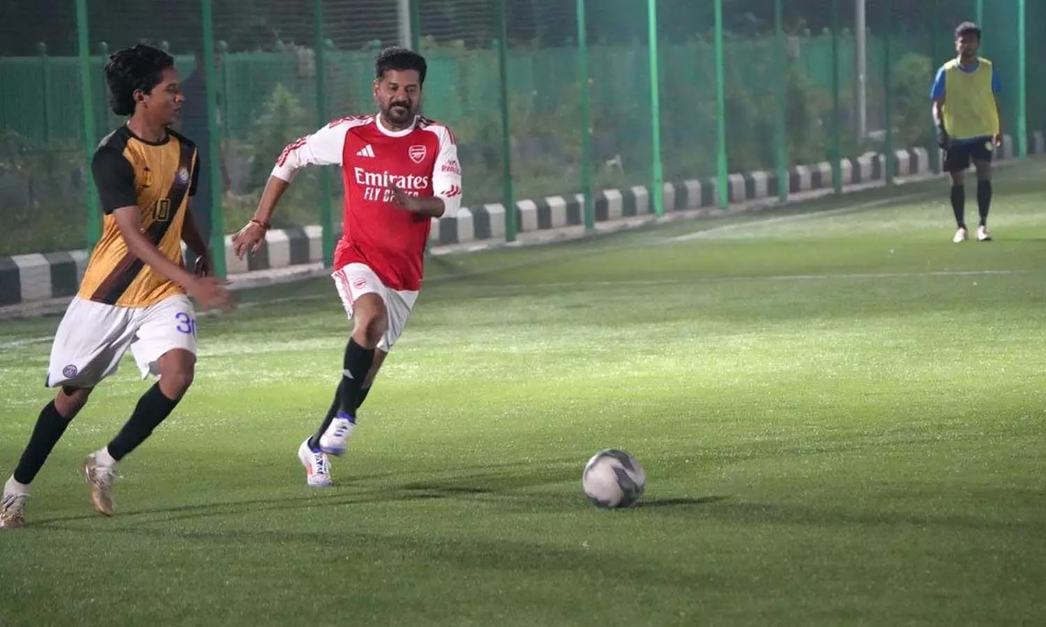 CM Revanth Reddy, friendly match, Lionel Messi,  Hyderabad
