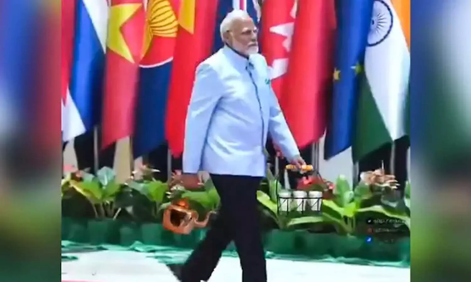 Congress, AI video, PM Modi selling tea, red-carpet event, triggers row Congress, AI video, PM Modi selling tea, red-carpet event, triggers row